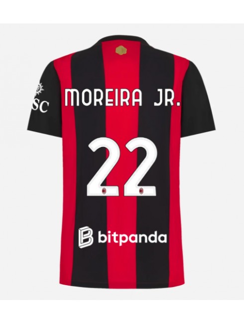 Ženski Nogometna dresi replika AC Milan Diego Moreira #22 Domači 2026-27 Kratek rokav Ženski Nogometna dresi replika AC Milan Diego Moreira #22 Domači 2026-27 Kratek rokav
